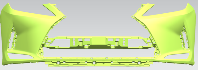 2019 RX front bumper