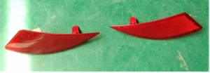 19RX rear bumper lamp plate（L+R）